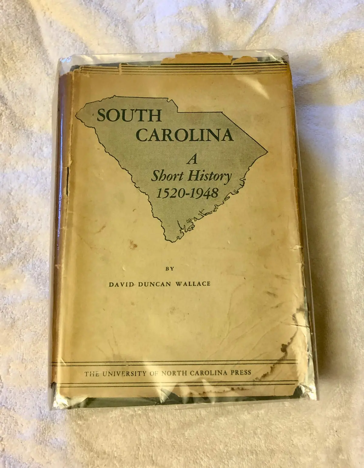 South Carolina A Short History, 1520-1948 Wallace, D. D. 1