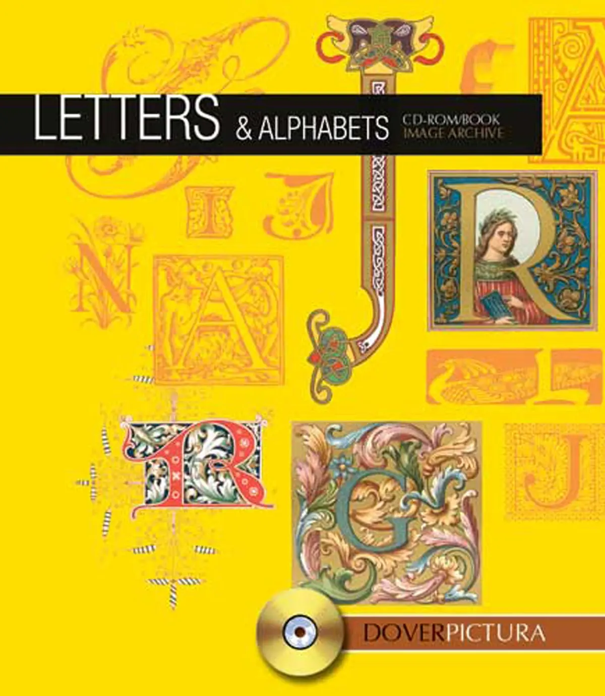Letters & Alphabets (Dover Pictura Electronic Clip Art) Dover 1