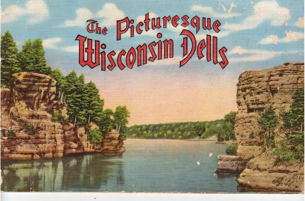 The Picturesque Wisconsin Dells [Pamphlet] Unknown 1