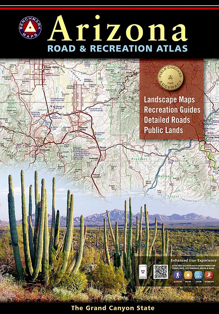 Arizona Benchmark Road & Recreation Atlas [Paperback] National Geographic Maps 1