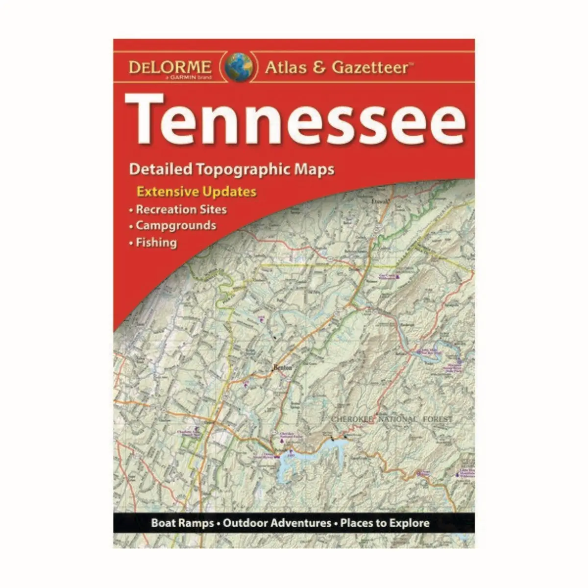Delorme Atlas & Gazetteer: Tennessee Rand Mcnally 1