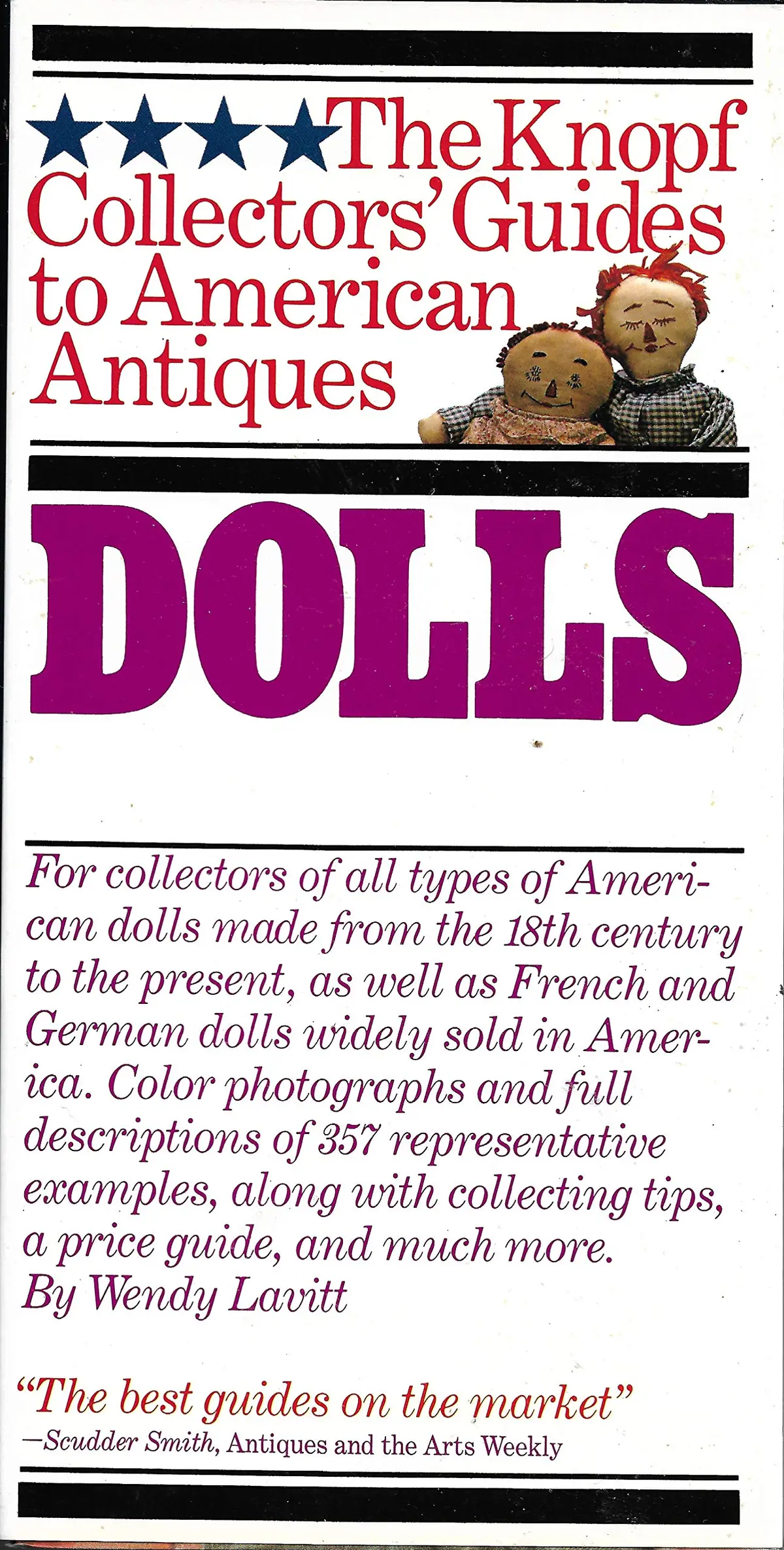 The Knopf Collectors' Guides To American Antiques: Dolls Lavitt, Wendy 1