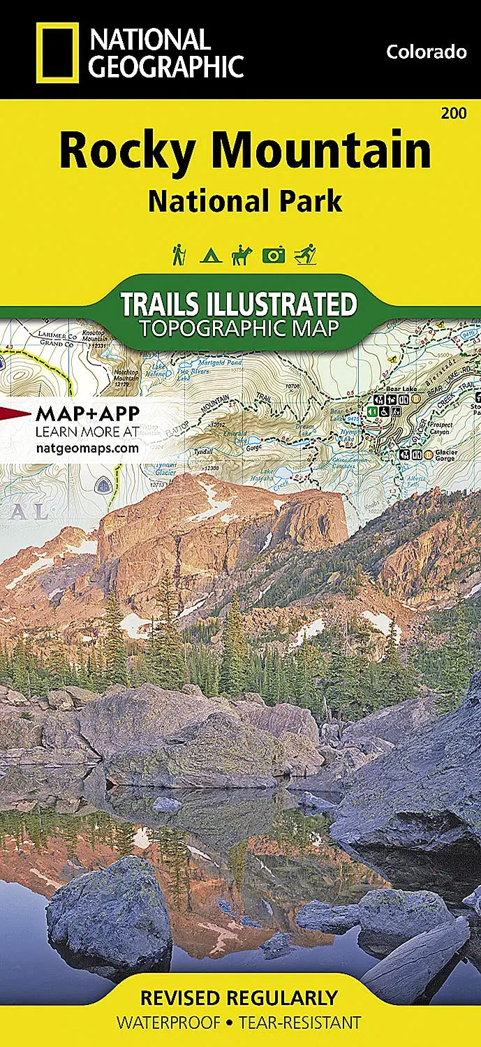 Rocky Mountain National Park (National Geographic Trails Illustrated Map) [Map] Trails Illustrated Maps 1