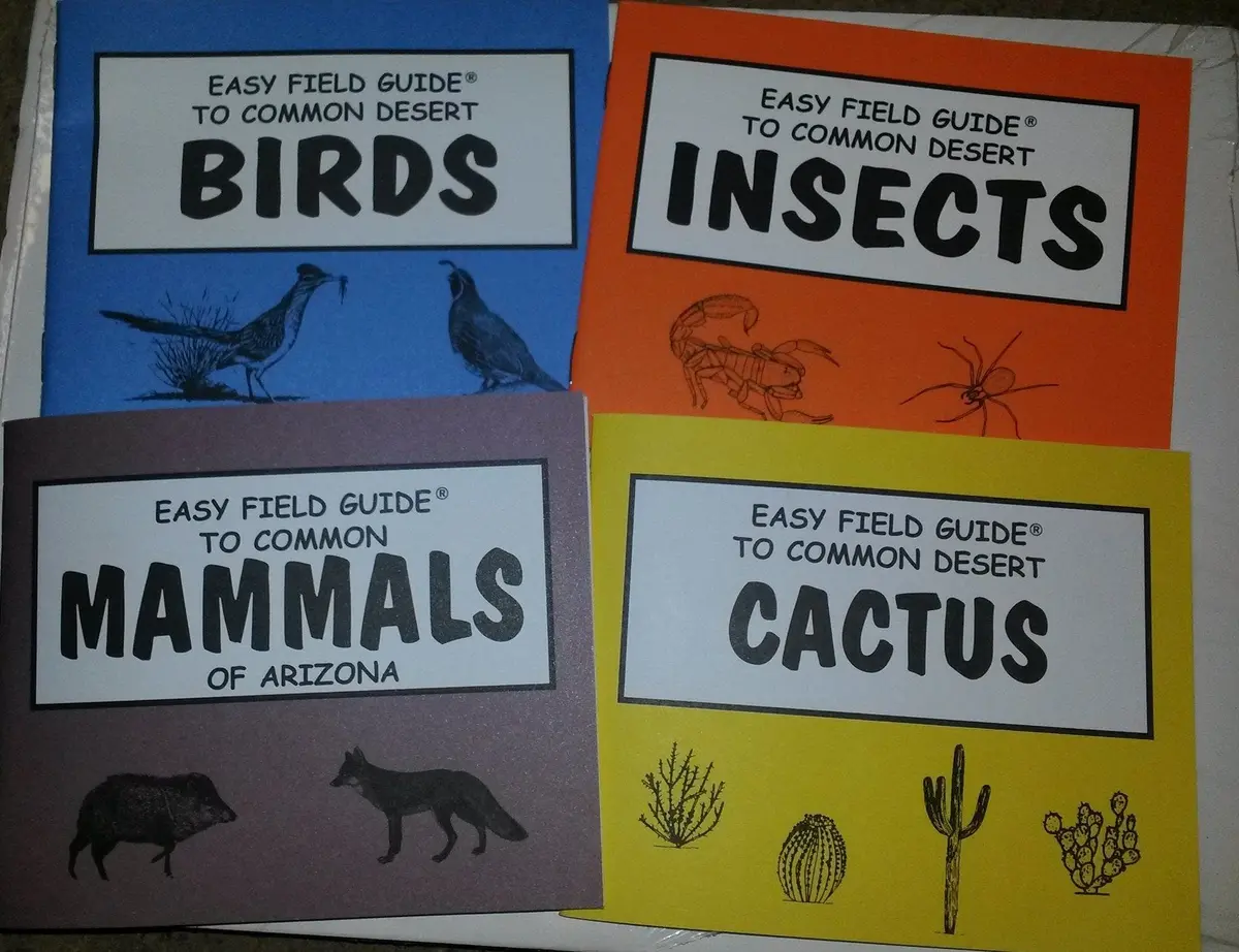 Easy Field Guide To The Desert Set [Staple Bound] Sharon Nelson And Richard Nelson 1
