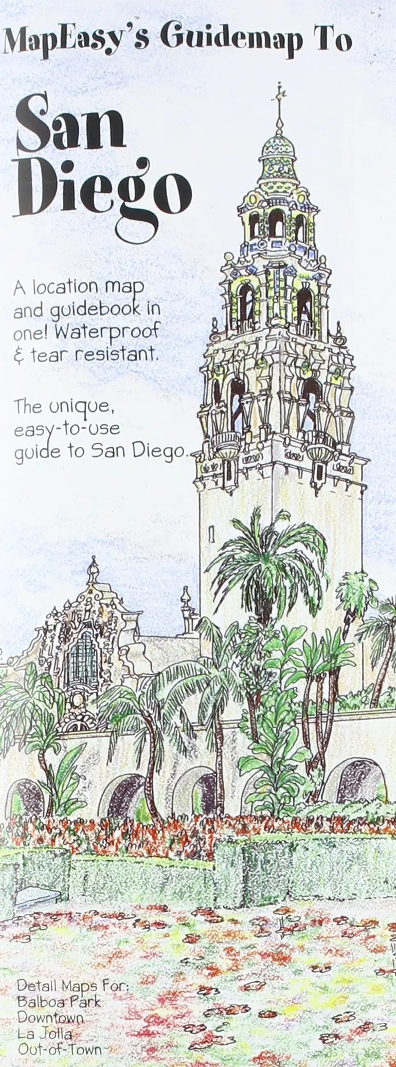 Mapeasy's Guidemap To San Diego Mapeasy 1