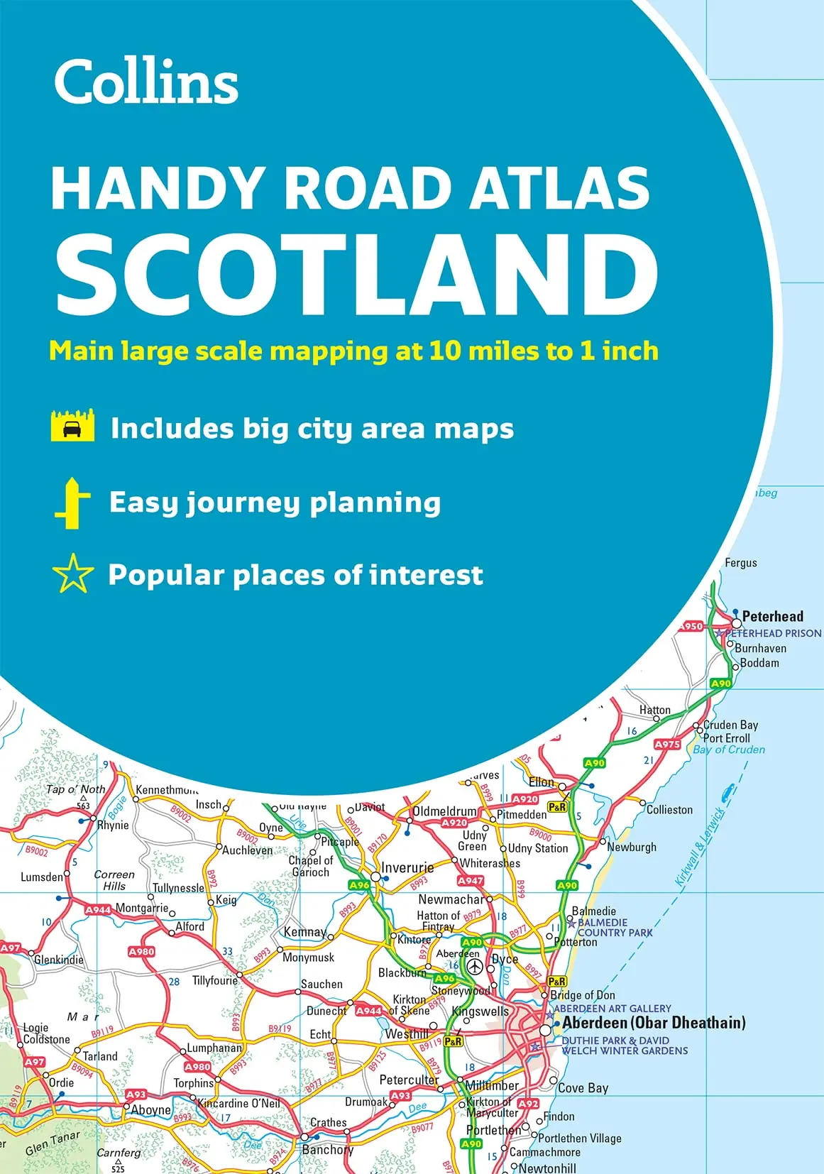 Collins Handy Road Atlas Scotland: A5 Paperback [Paperback] Collins Maps 1