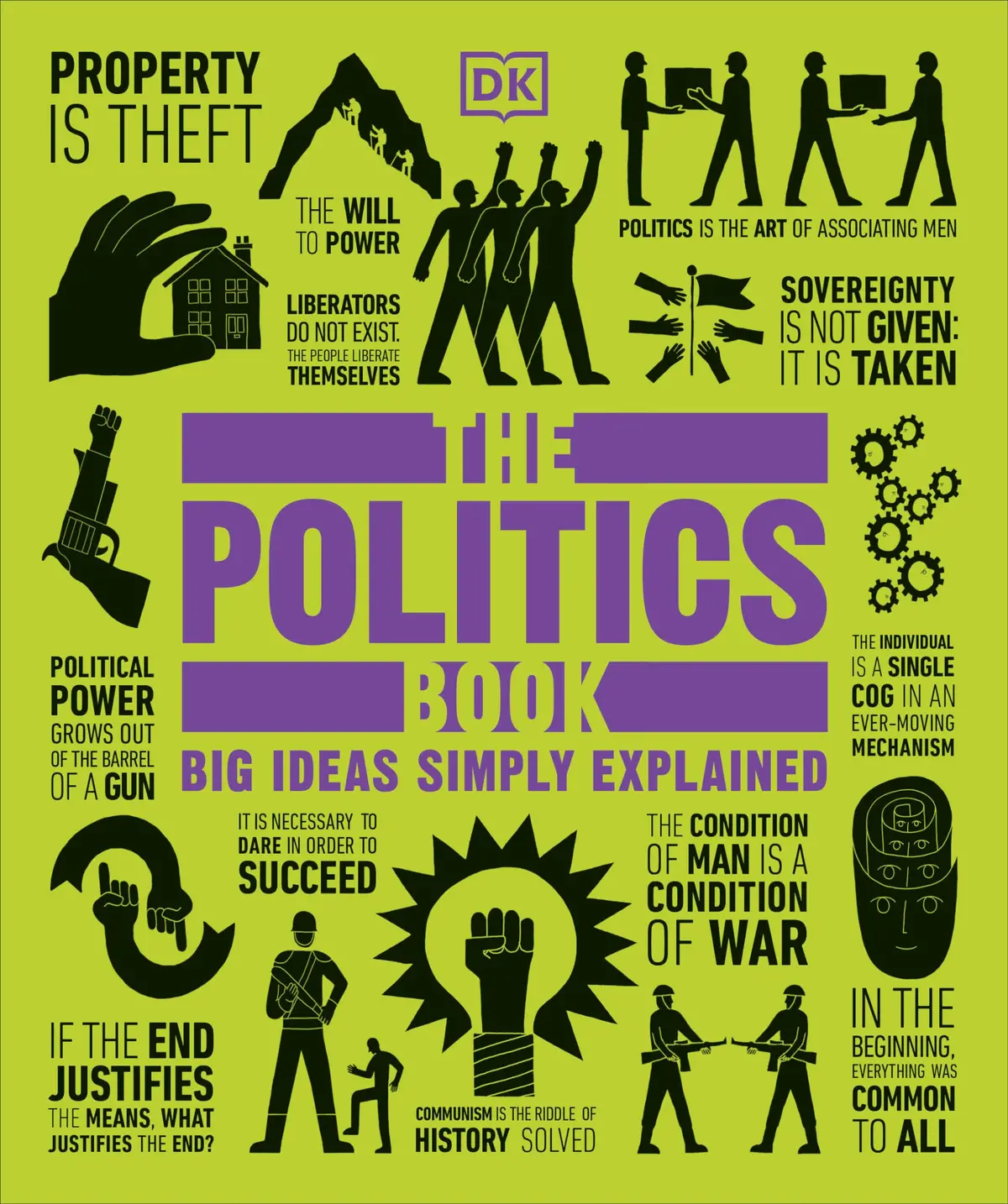 The Politics Book: Big Ideas Simply Explained Dk 1