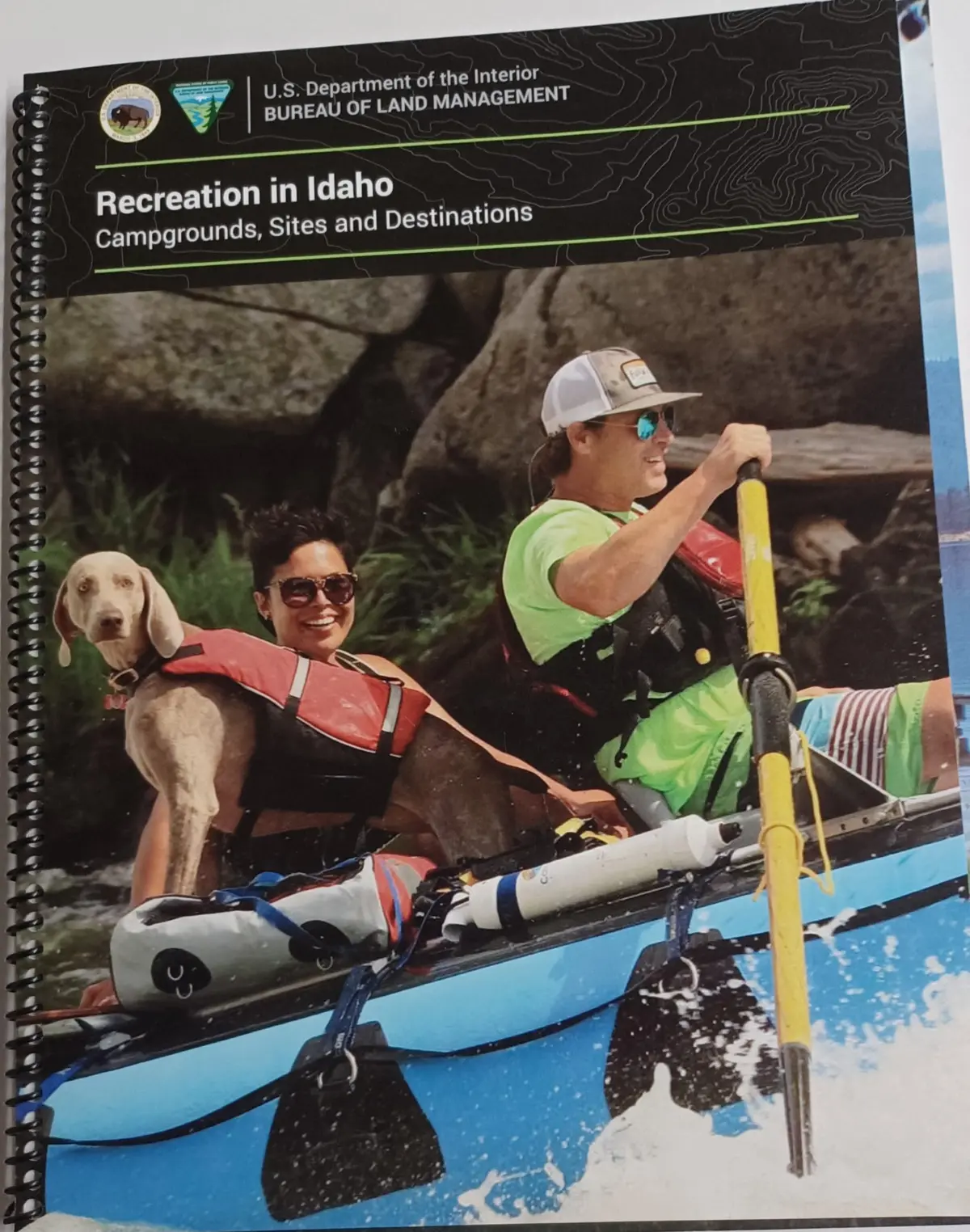 Recreation In Idaho - Campgrounds, Sites And Destinations [Spiral-Bound] Staff 1