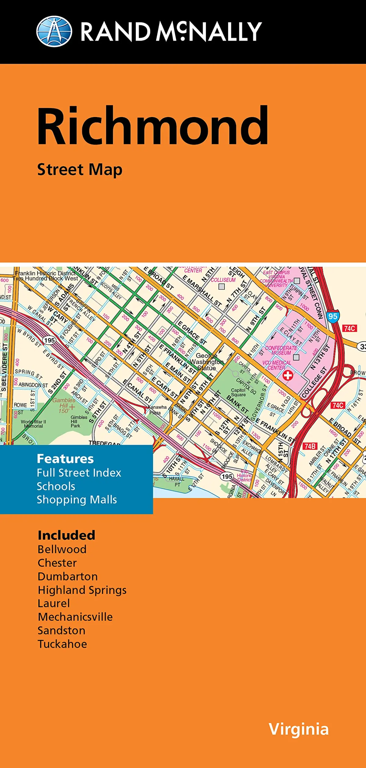 Rand Mcnally Folded Map: Richmond Street Map 1