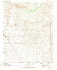 Malpais Mesa 7.5' Arizona Map United States Geological Survey 1