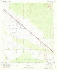 Marana, Arizona 1975 (7.5'×7.5' Topographic Quadrangle) [Map] United Stated Geological Survey 1