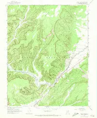 Marsh Pass 7.5' Arizona Map United States Geological Survey 1