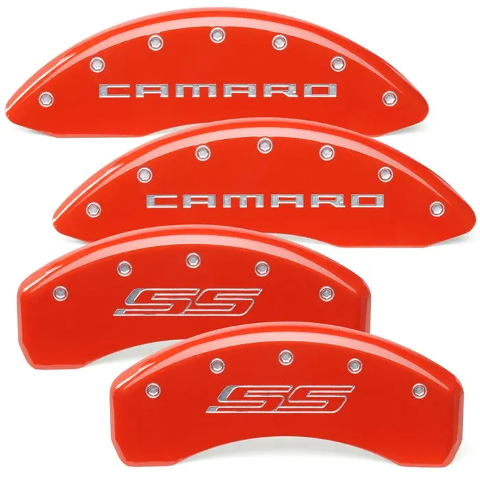 2010-2015 Camaro Color Matched Caliper Covers Ss Model (Brembo Brakes)  - Camaro & Ss Script 1