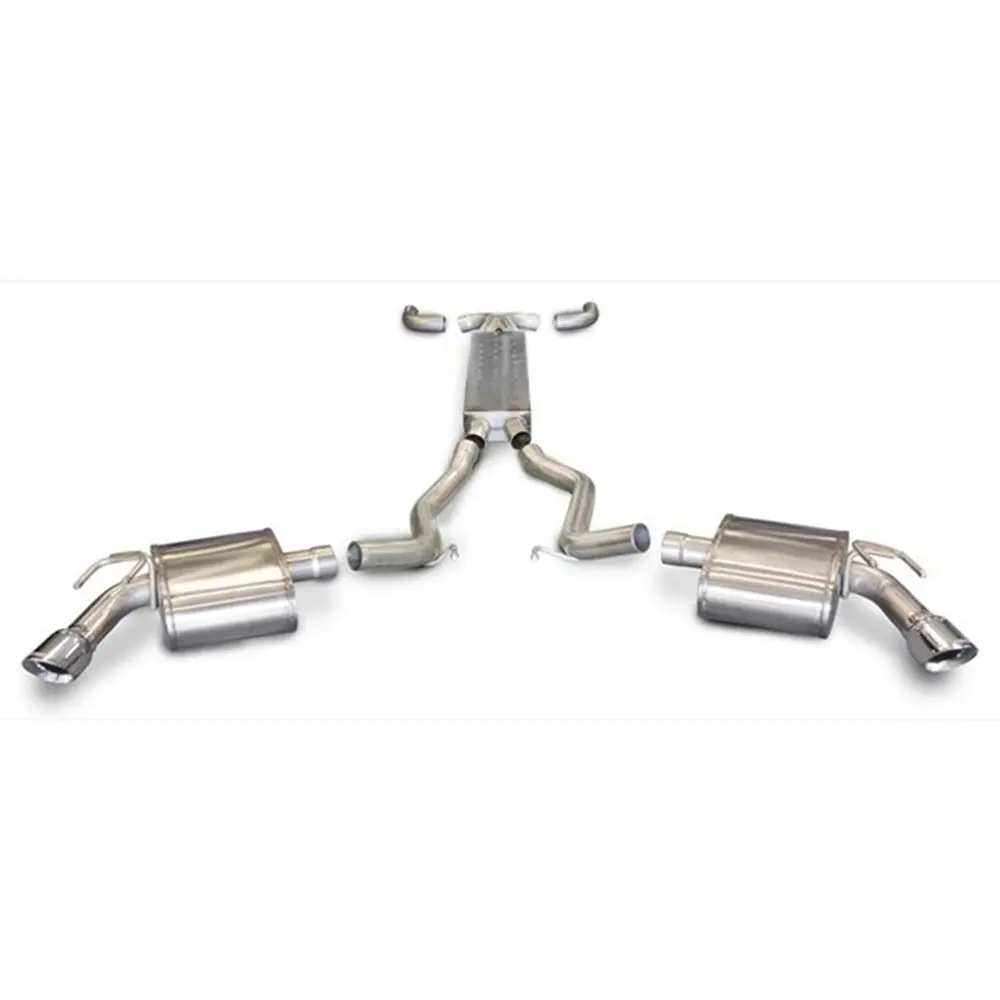 Camaro Ss Convertible Corsa Full Cat-Back Exhaust With Auto Trans. And Factory Ground Effects 1