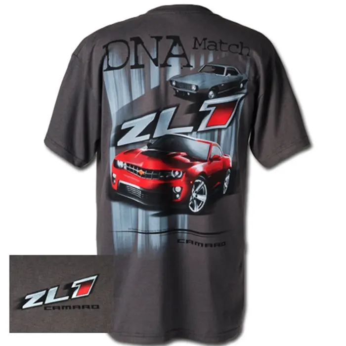 Zl1 Camaro Dna Match T-Shirt : Grey 1