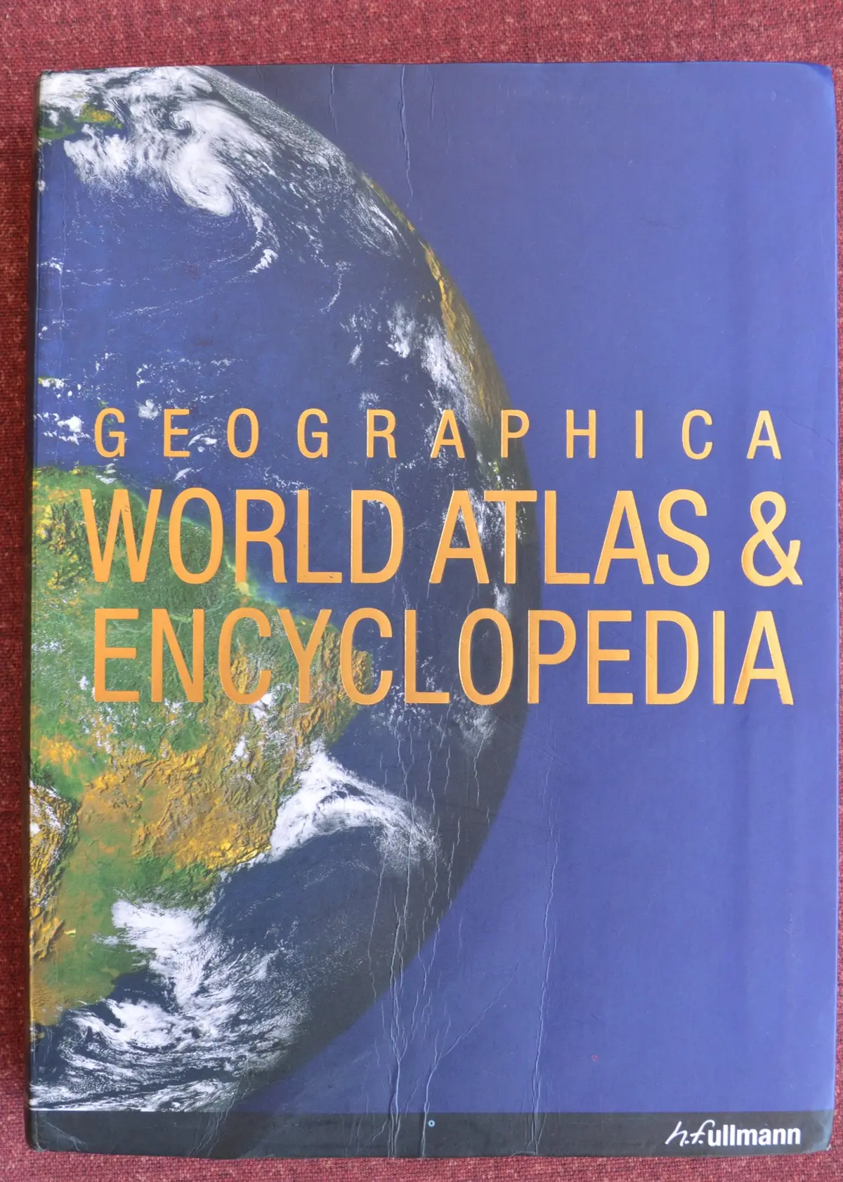 Geographica World Atlas & Encyclopedia Hf Ullmann 1