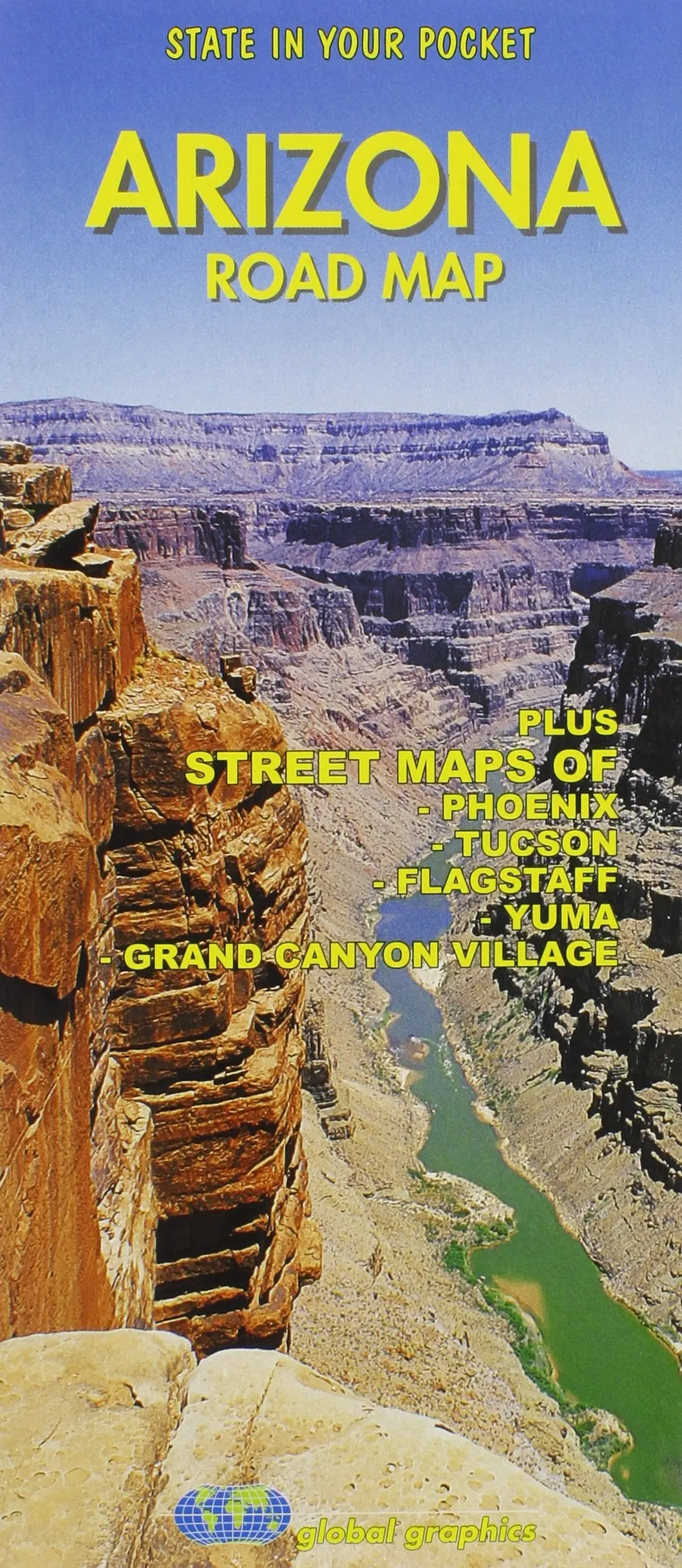 Arizona Road Map, Arizona State Map [Map] Global Graphics 1