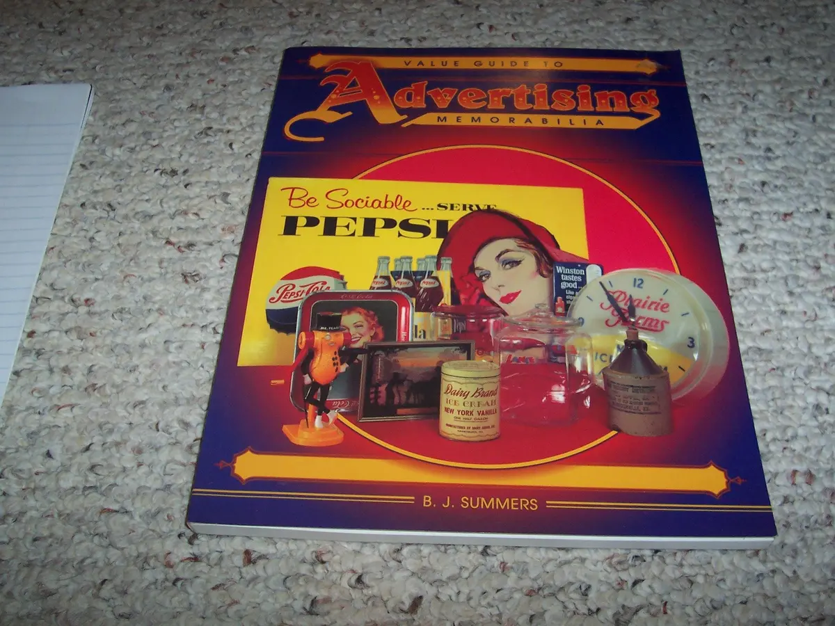 Value Guide To Advertising Memorabilia B. J. Summers 1
