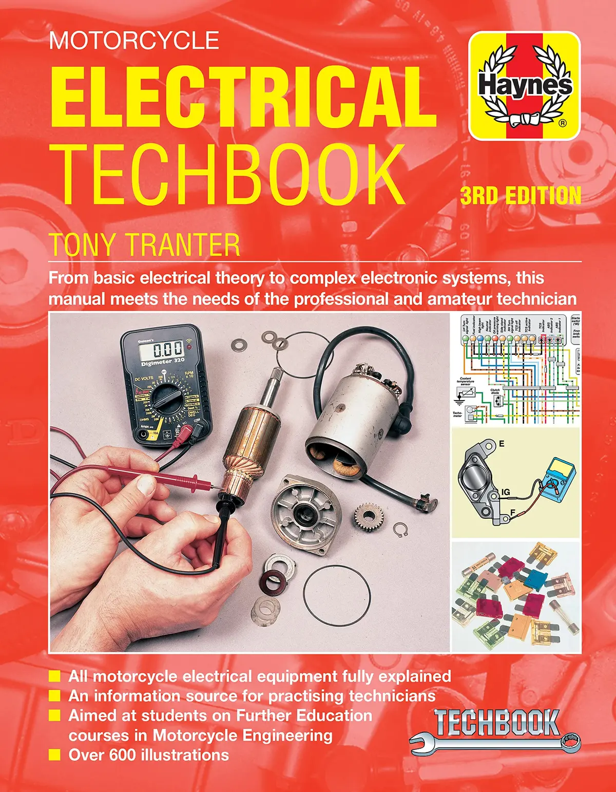 Motorcycle Electrical Techbook Haynes Manual (Paperback) Tranter, Tony 1