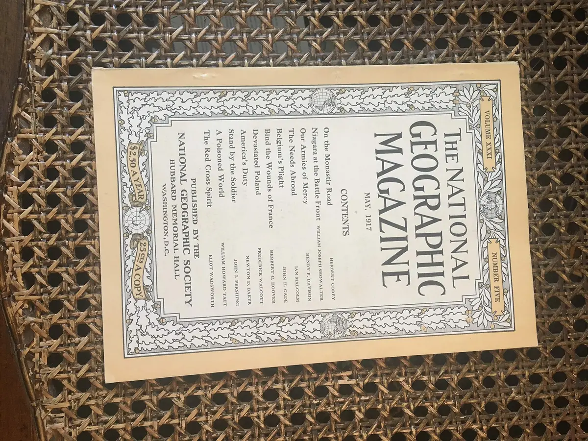 National Geographic Magazine, Vol. Xxxi, No. 5, May, 1917 [Paperback] National Geographic Society 1