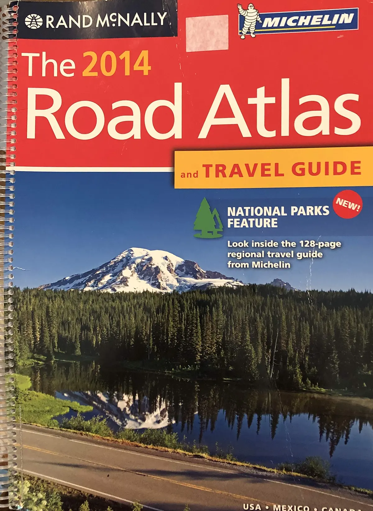 Rand Mcnally Michelin The 2014 Road Atlas And Travel Guide (Usa - Mexico - Canada) [Spiral-Bound] Rand Mcnally Staff 1