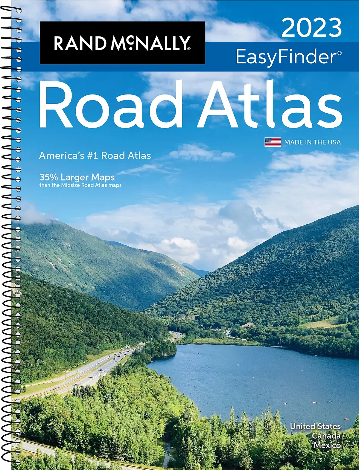 2023 Easyfinder Midsize Road Atlas 1
