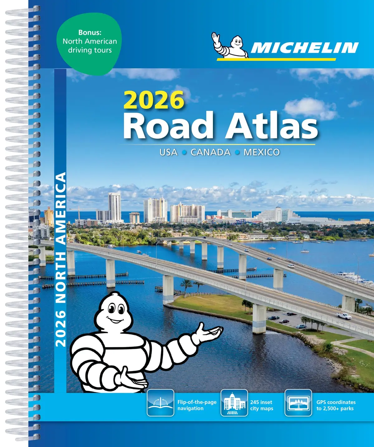 North America Road Atlas 2026: Usa, Canada, Mexico 1