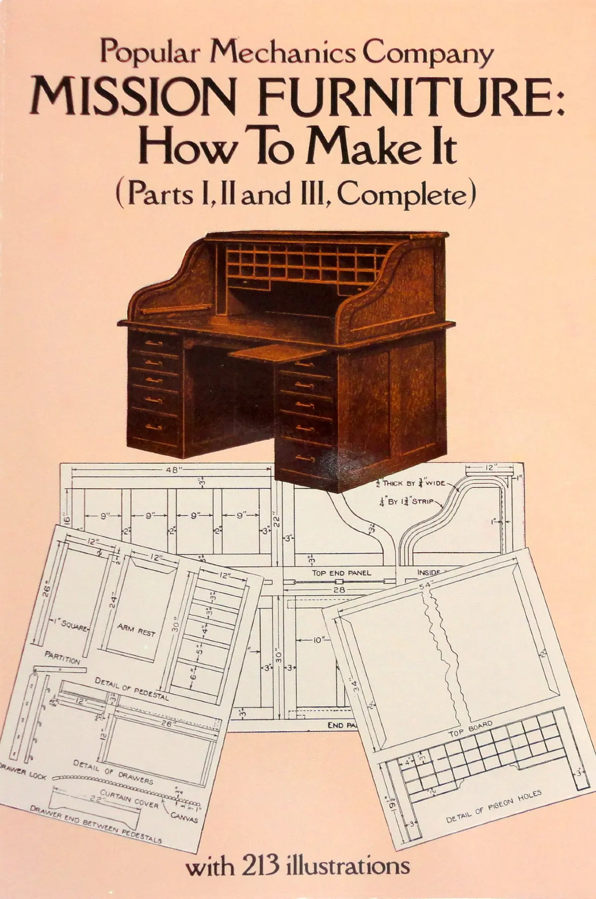 Mission Furniture, How To Make It: Parts I, Ii, And Iii, Complete Windsor, Henry Haven 1