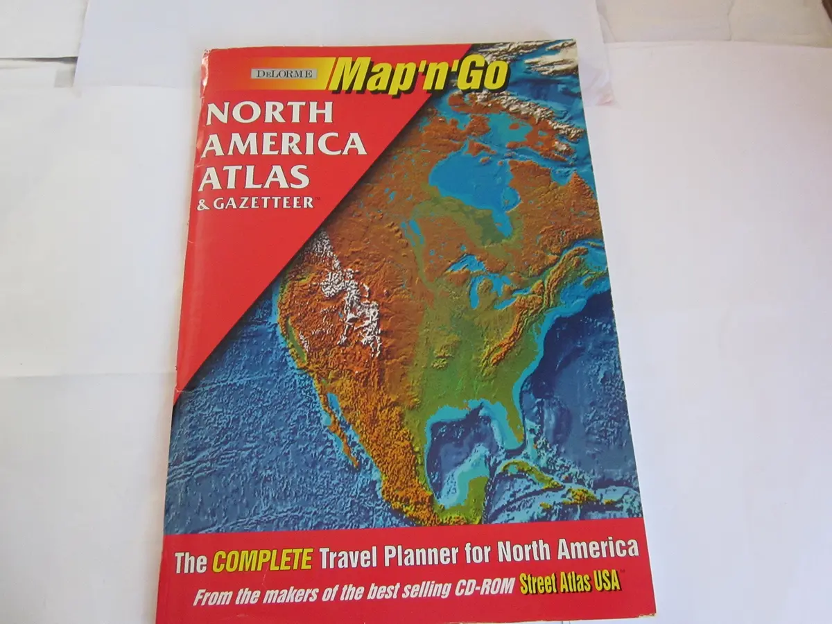 Map'n'go(North American Atlas & Gazetteer (North American Atlas & Gazetteer) [Unknown Binding] Delorme Mapping Company 1