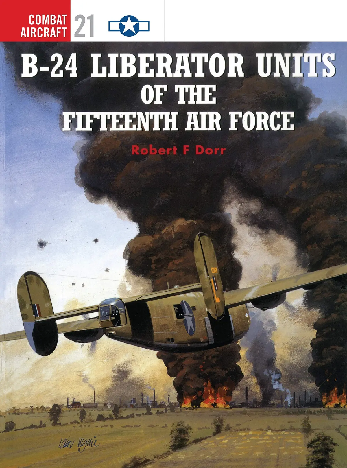 B-24 Liberator Units Of The Fifteenth Air Force (Osprey Combat Aircraft 21) [Paperback] Dorr, Robert F. And Rolfe, Mark 1