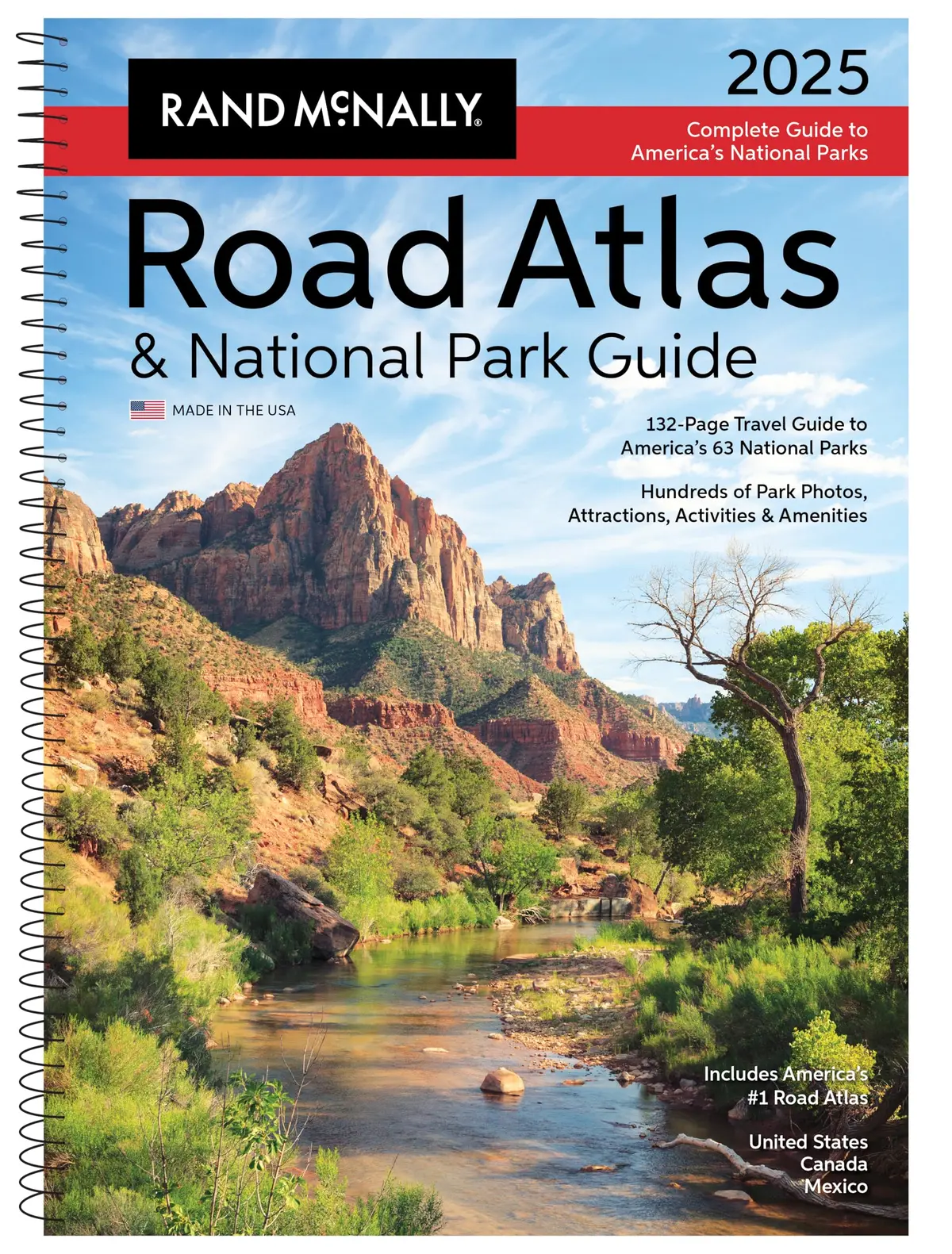 2025 Road Atlas & National Park Guide (Archival - Like New) 1