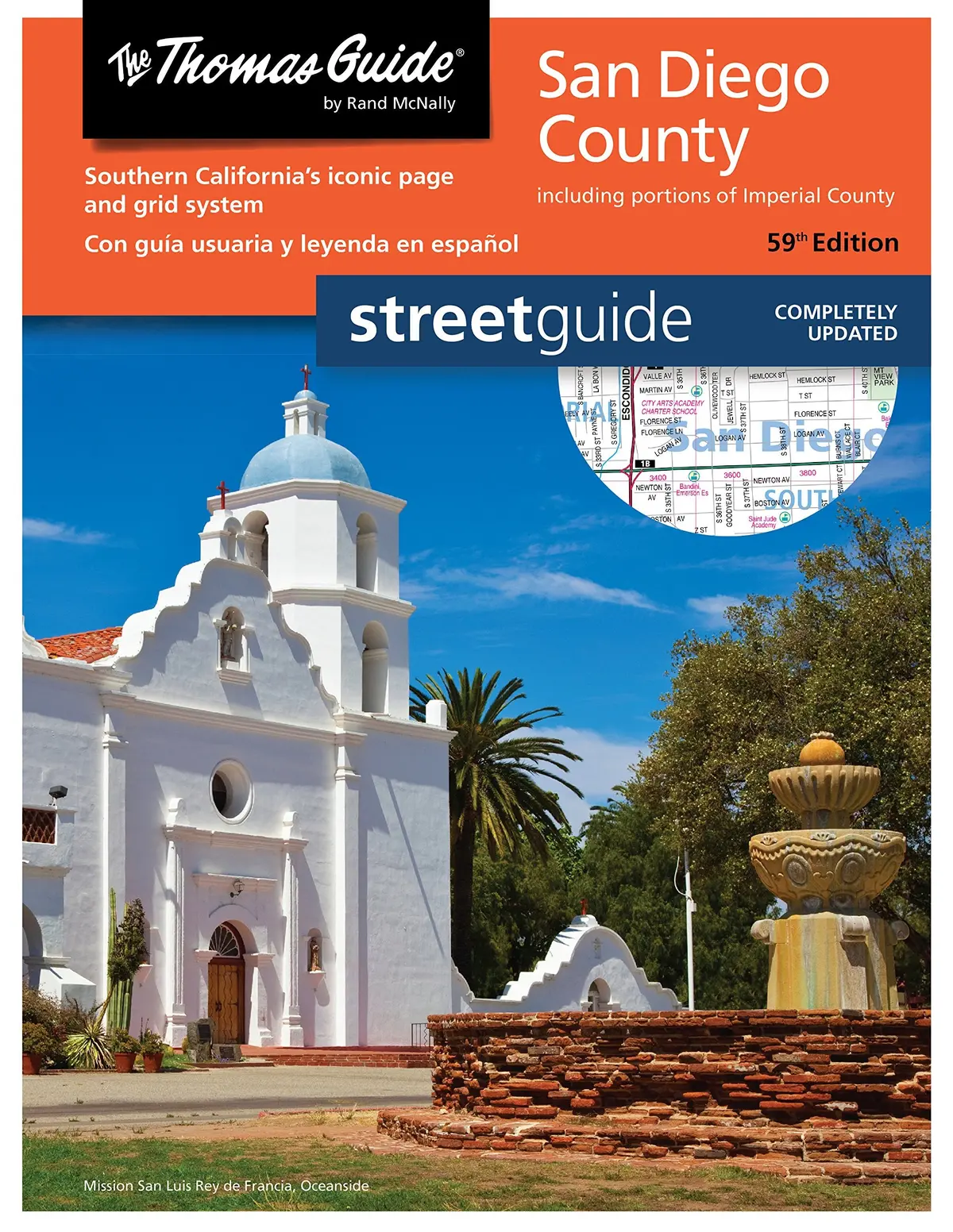 The Thomas Guide Street Guide San Diego County Rand Mcnally 1