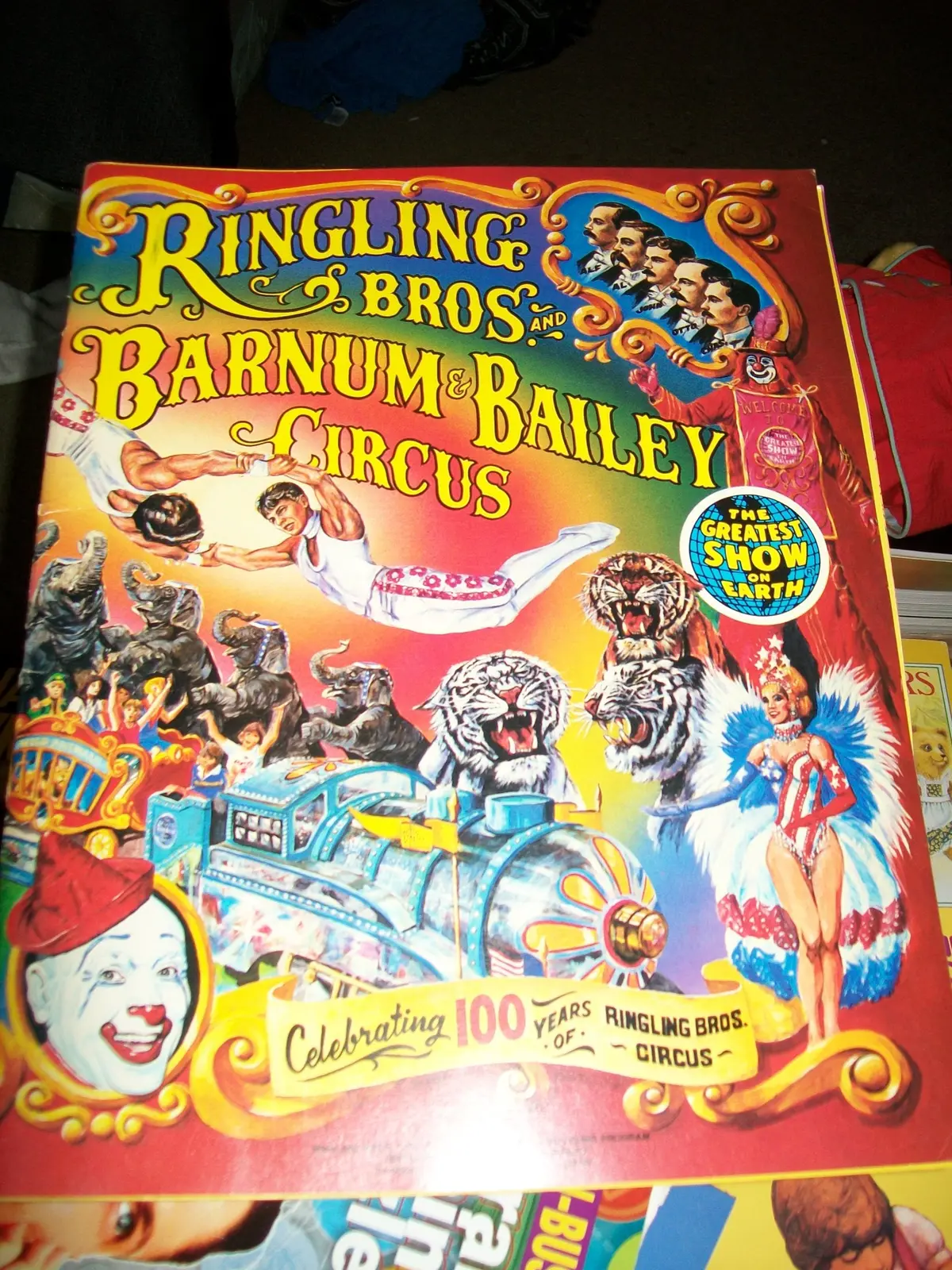 Ringling Bros. & Barnum & Bailey Circus Circus Centennial Edition Souvenir Program (Celebrating 100 Years Of Ringling Bros. Circus) [Paperback] Ryan, Jack, Ed. By Rodney Huey, Photography By Jim Drake 1