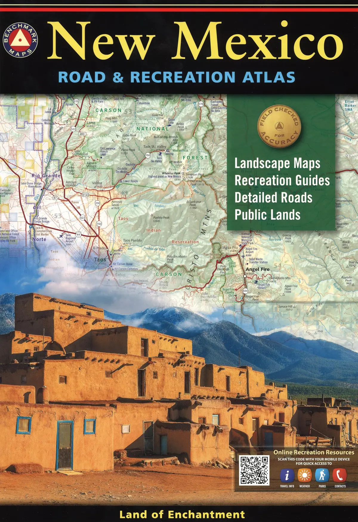New Mexico Road & Recreation Atlas - 11Th Edition, 2022 1