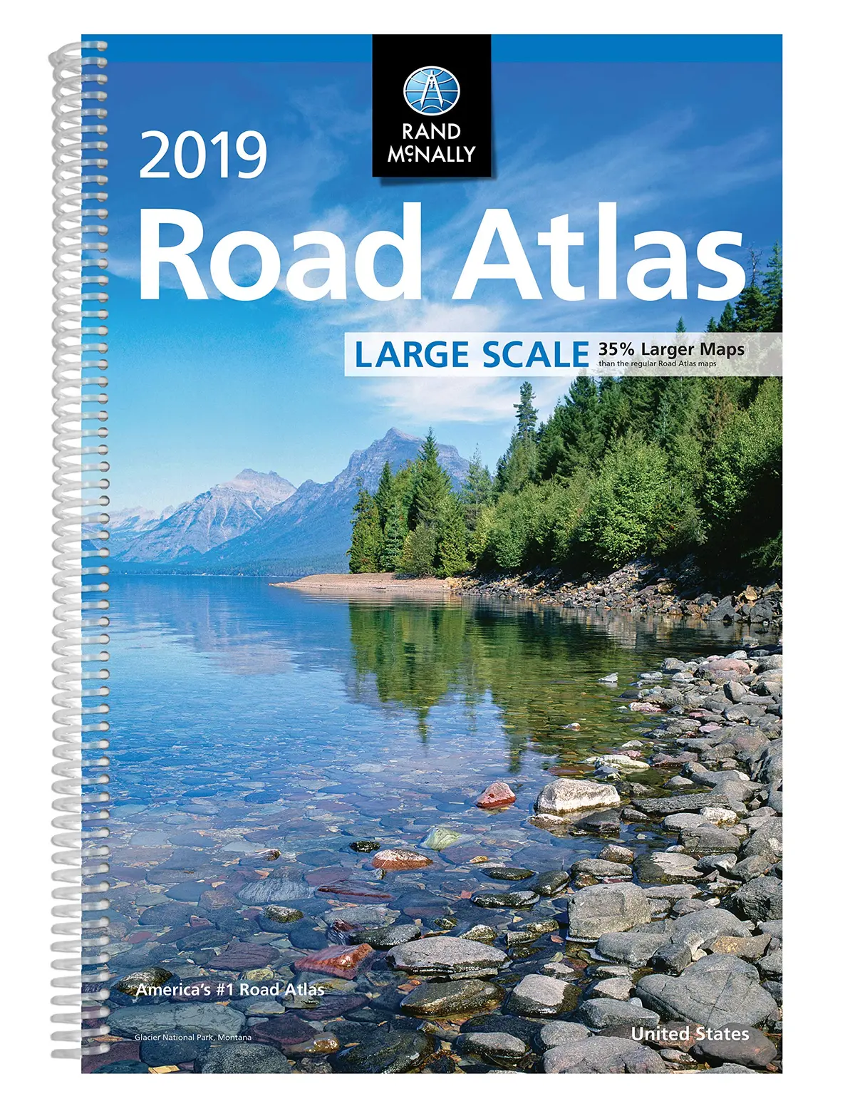 Rand Mcnally 2019 Road Atlas Large Scale United States Rand Mcnally 1