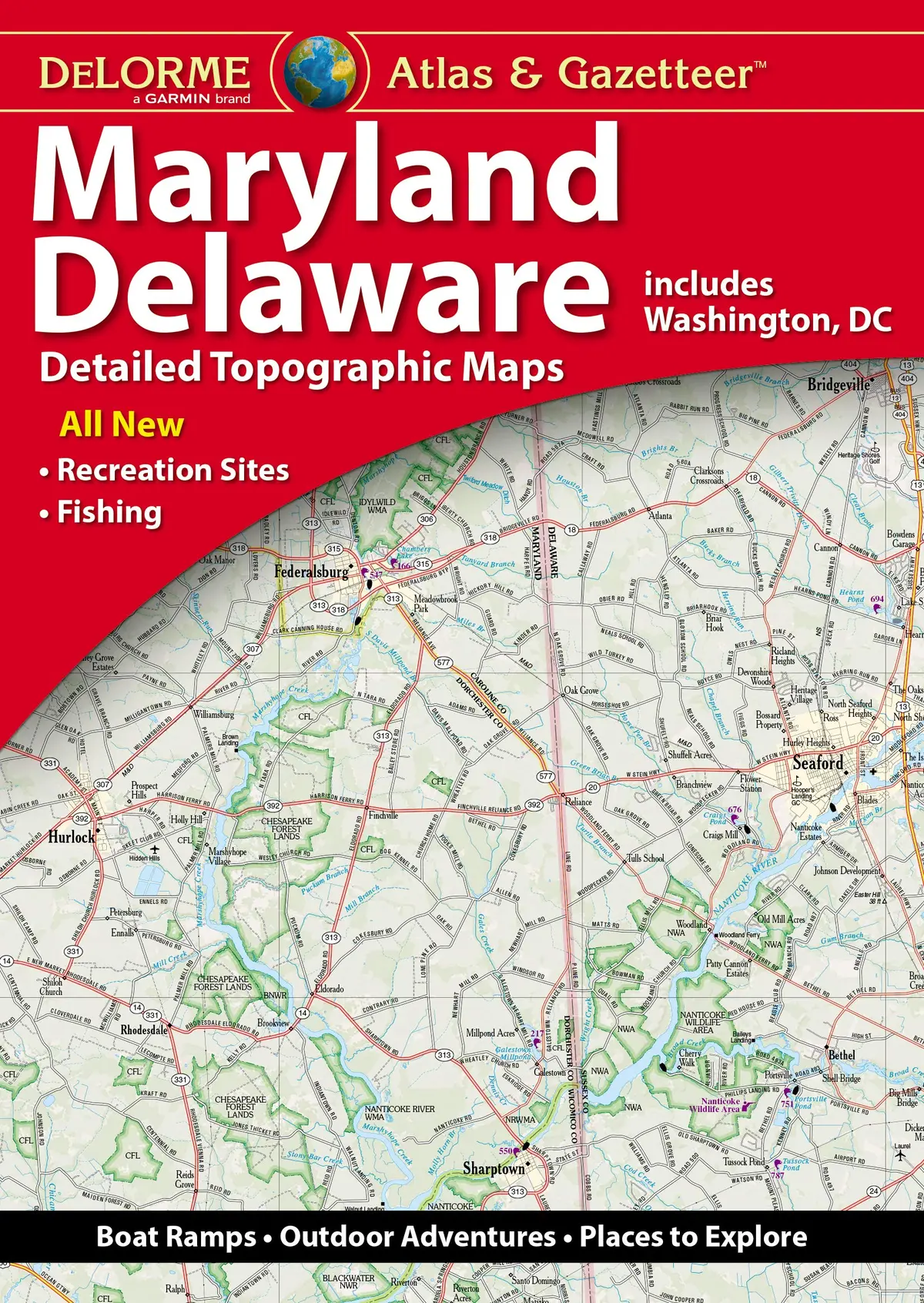 Delorme Atlas & Gazetteer: Maryland / Delaware 1
