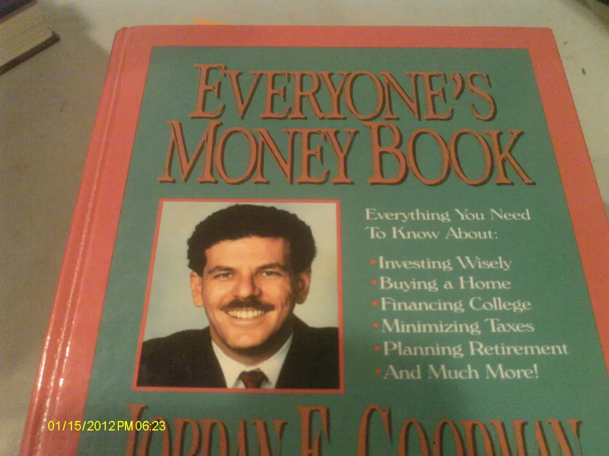 Everyone's Money Book Goodman, Jordan Elliot And Bloch, H. I. Sonny 1