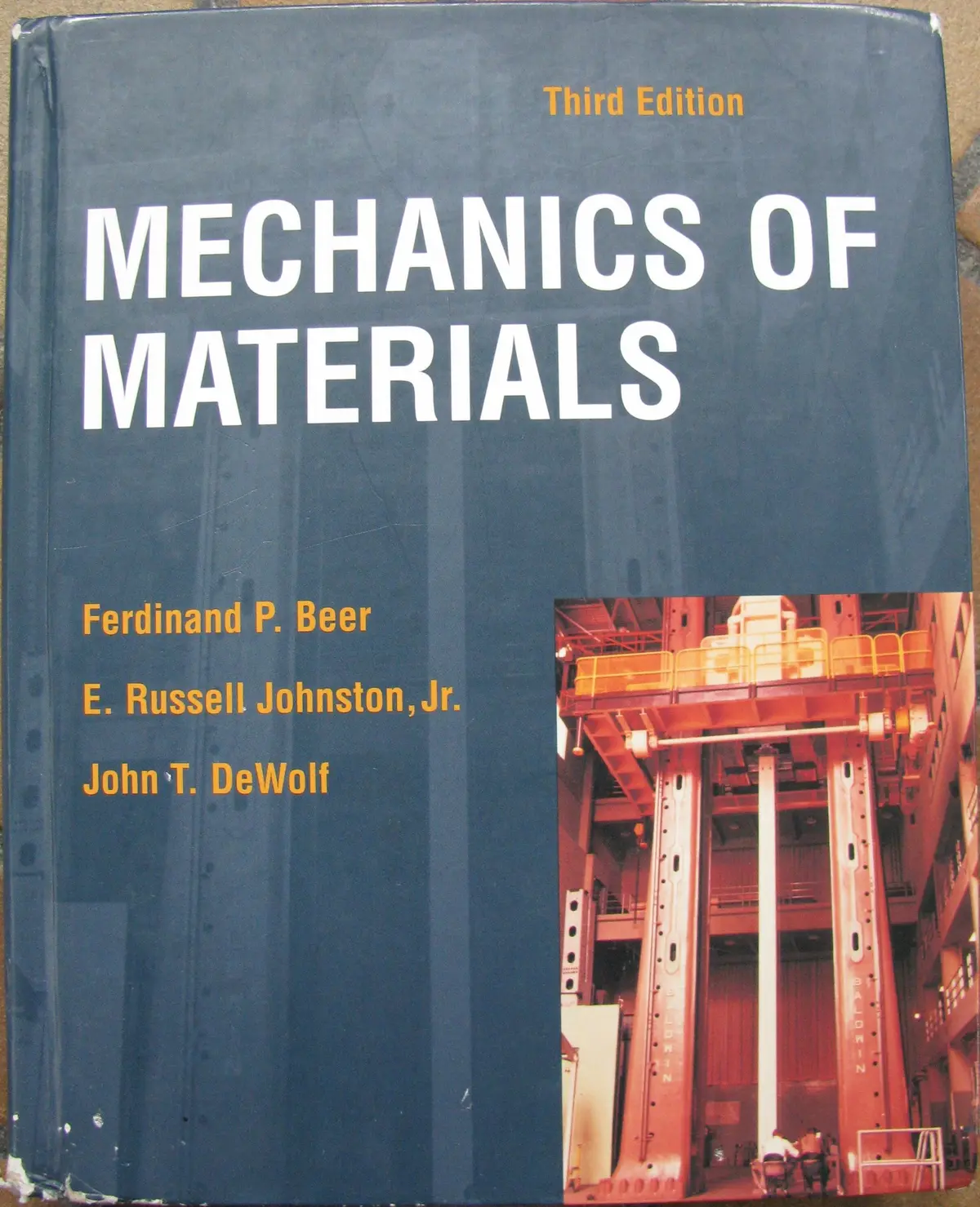 Mechanics Of Materials [Hardcover] Ferdinand Pierre; Dewolf, John T.; Johns 1