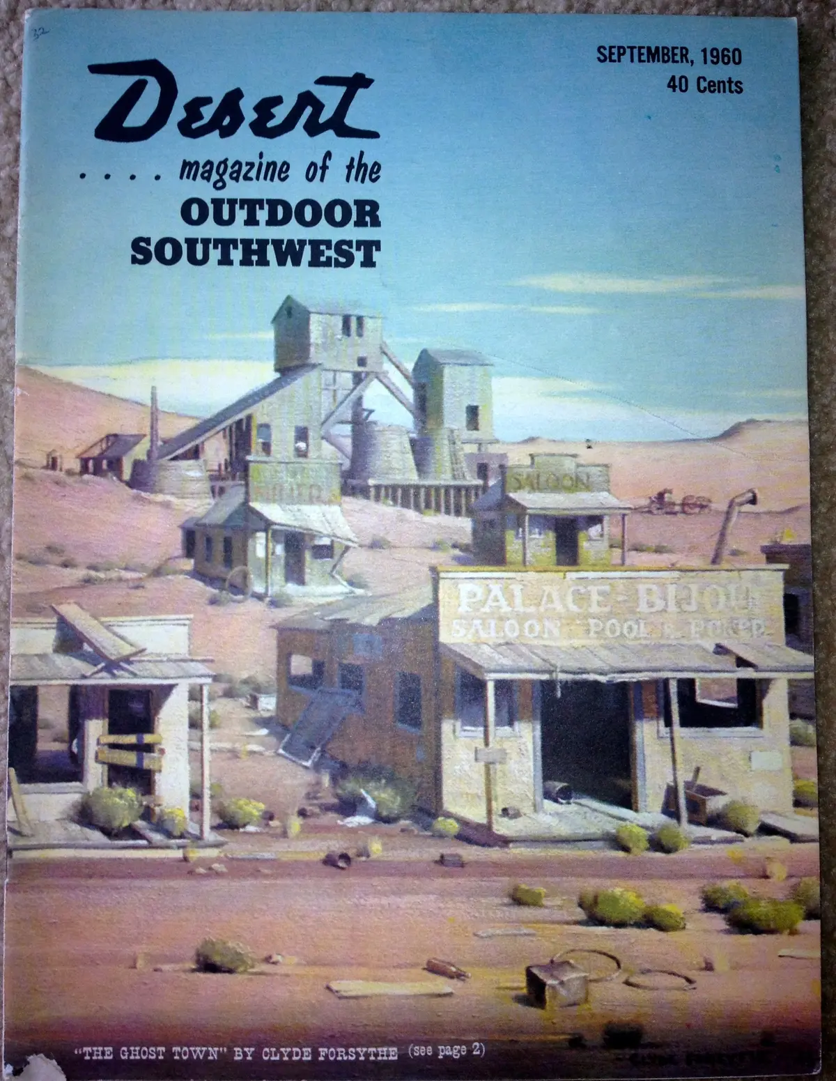 Desert Magazine Of The Outdoor Southwest Volume 23 Number 9 September 1960 Hd [Paperback] Charles E. [Editor] Shelton 1