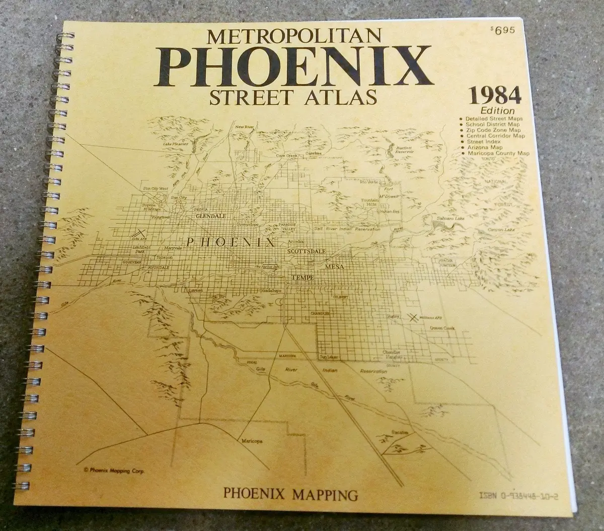 Metropolitan Phoenix Street Atlas Phoenix Mapping (Firm) 1
