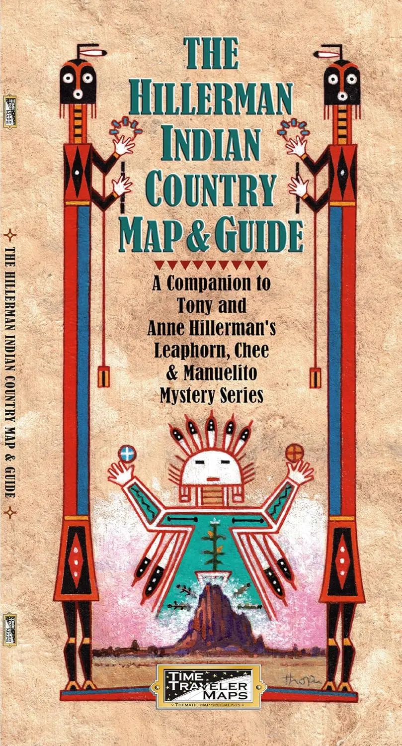 The Hillerman Indian Country Map And Guide 1