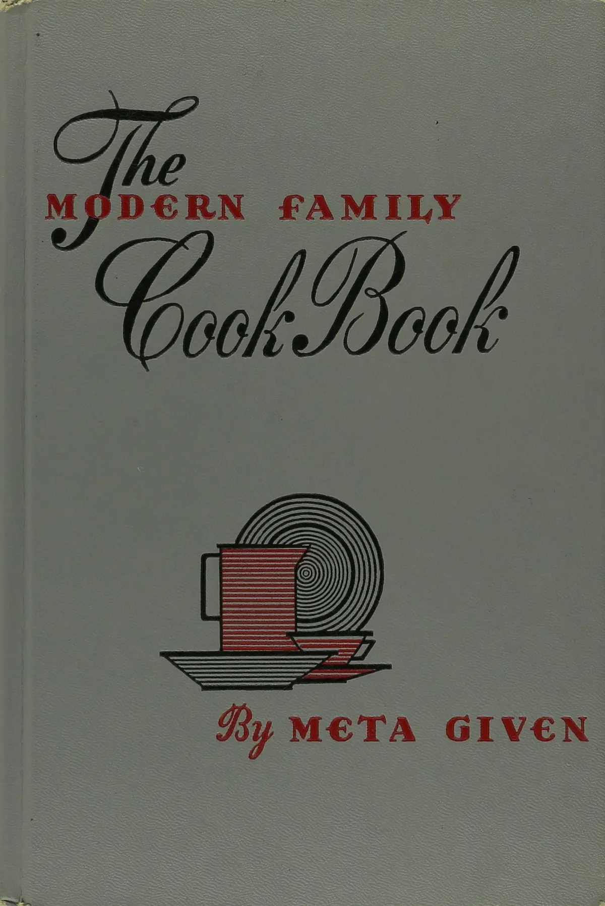 The Modern Family Cook Book Given, Meta 1
