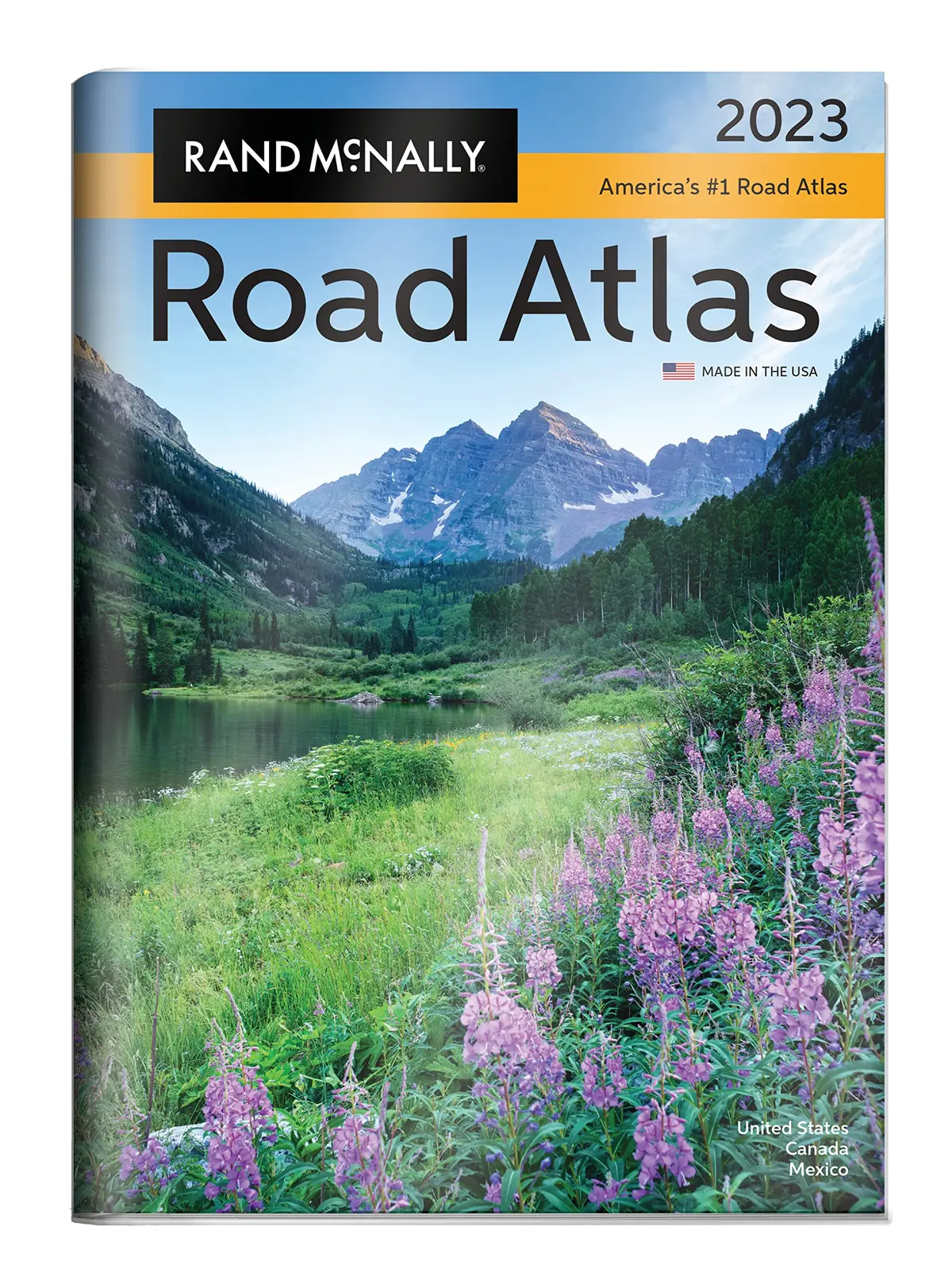 2023 Road Atlas With Protective Vinyl Cover (United States/ Canada/Mexico Gift Edition) 1