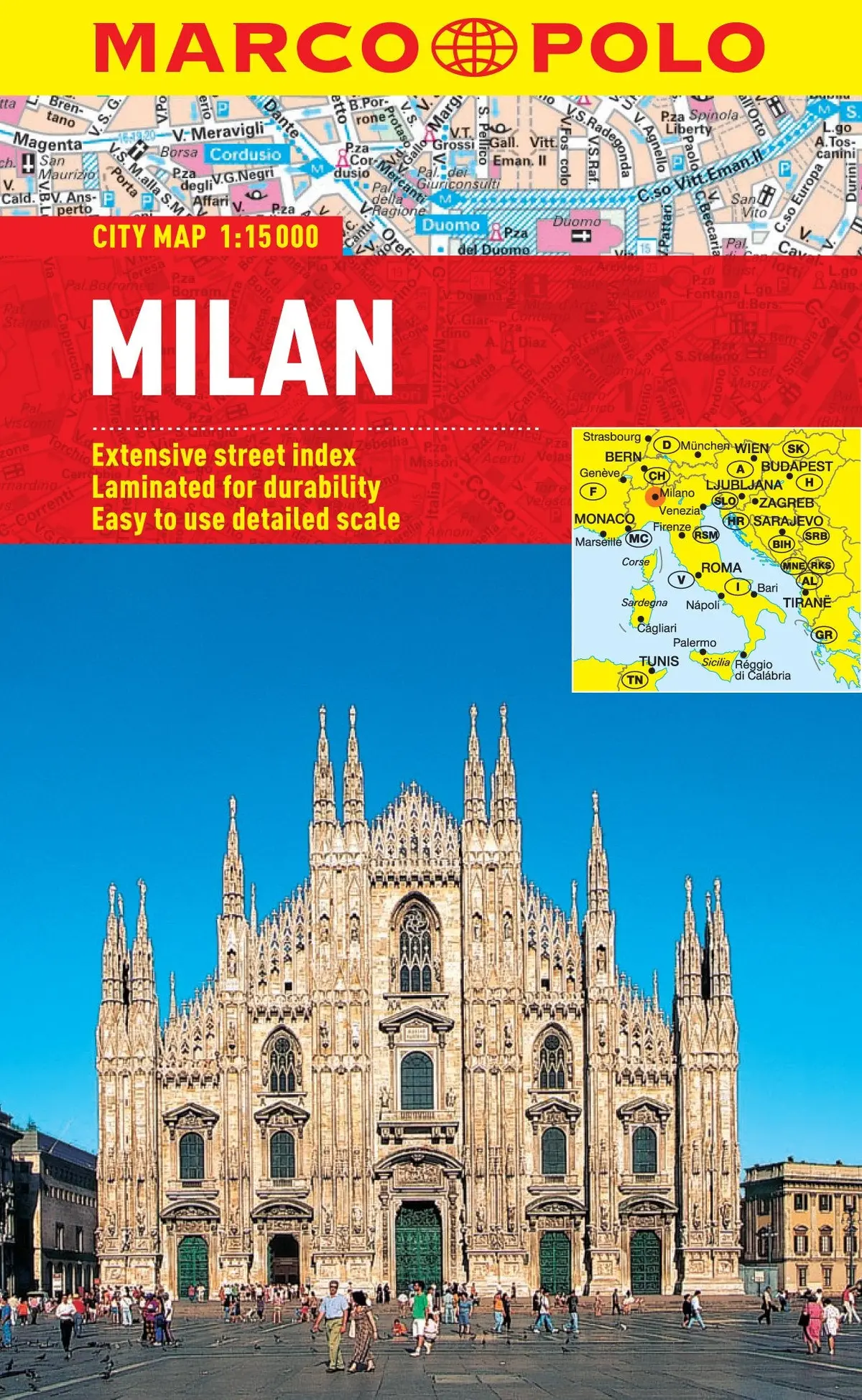 Milan Marco Polo City Map (Marco Polo City Maps) [Map] Marco Polo Travel Publishing 1