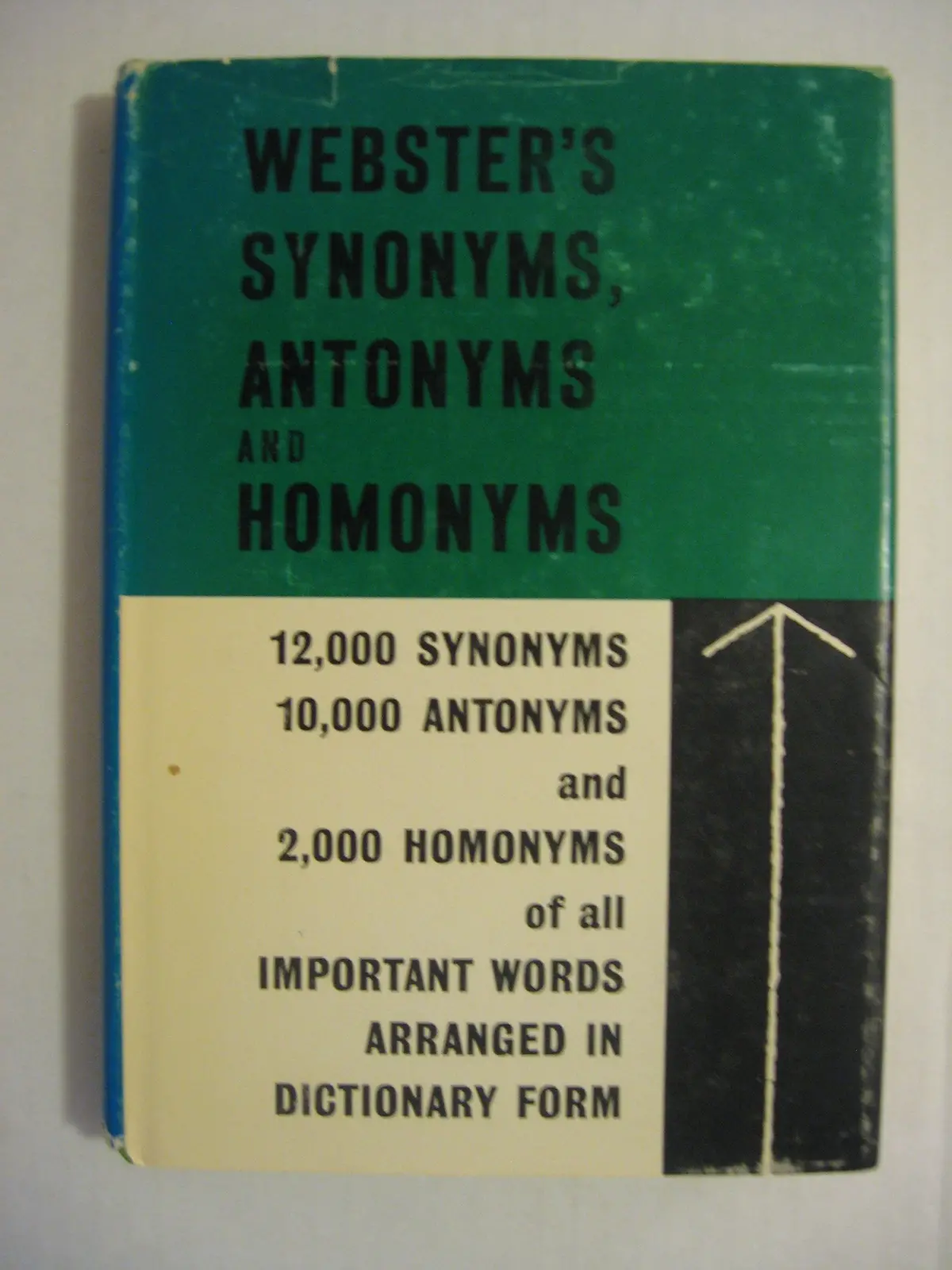 Webster's Synonyms, Antonyms And Homonyms [Hardcover] Webster 1