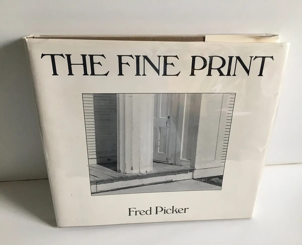 The Fine Print [Hardcover] Fred Picker 1