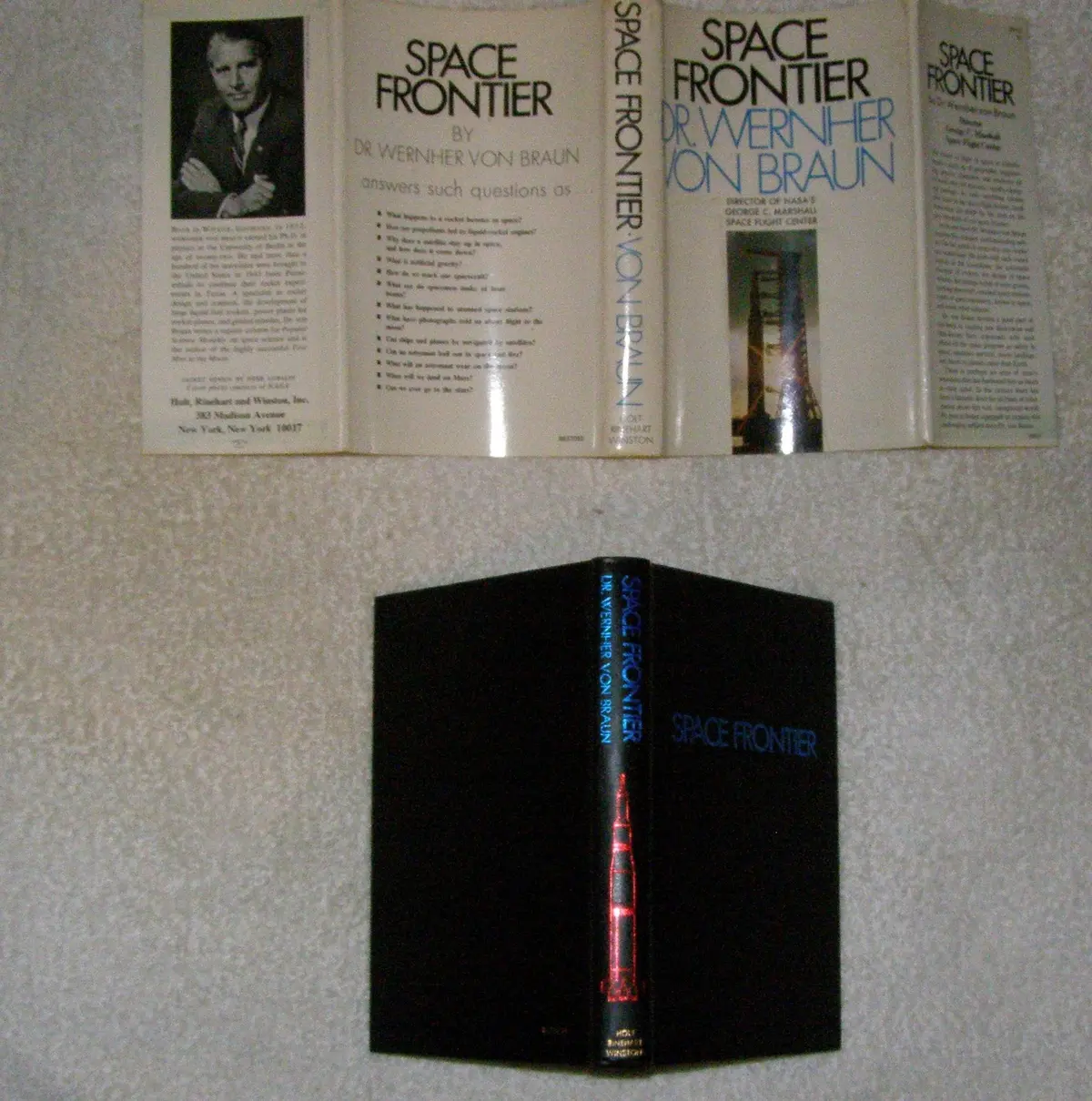 Space Frontier [Hardcover] Von Braun, Dr. Wernher 1