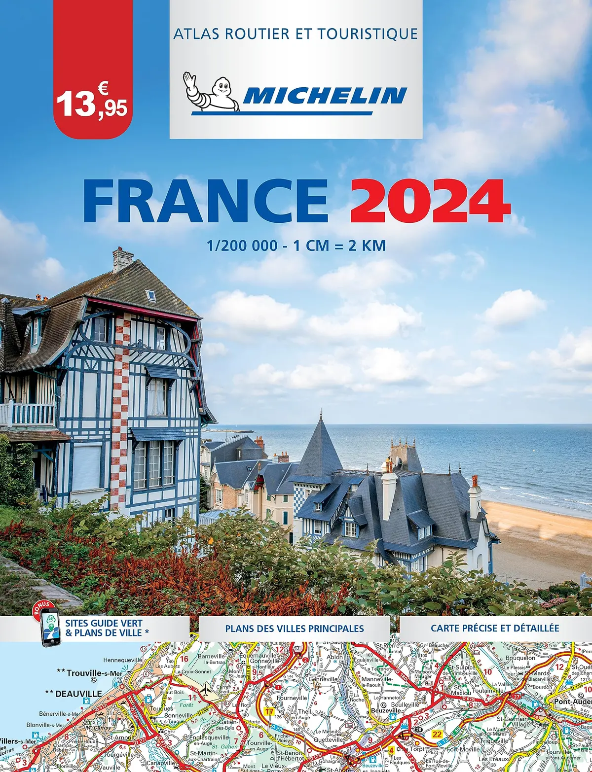 Atlas Routier France 2024 (A4-Broche) Unknown Author 1
