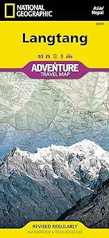 Langtang Map [Nepal] (National Geographic Adventure Map, 3004) [Map] National Geographic Maps - Adventure 1