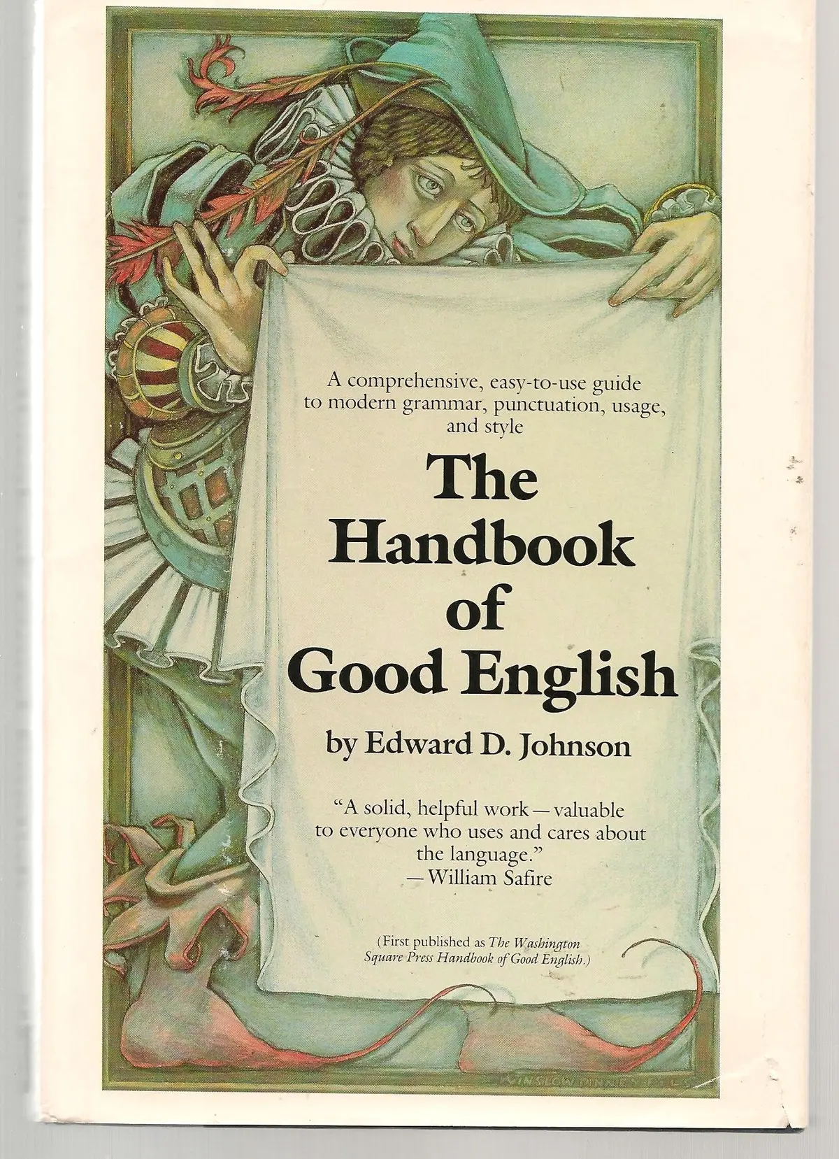 The Handbook Of Good English [Hardcover] Edward D. Johnson 1